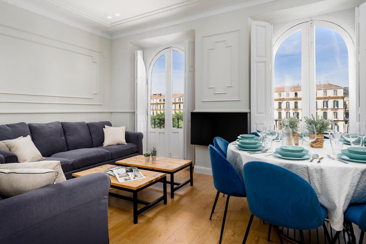 Apartamento Plaza De La Merced 4 Habitaciones Málaga Eksteriør billede